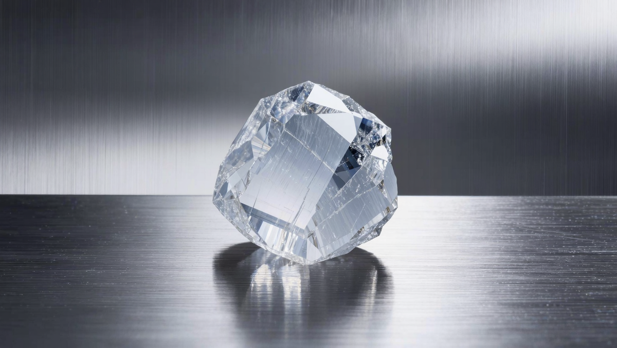 A rough diamond crystal grown in a Rareva CVD reactor